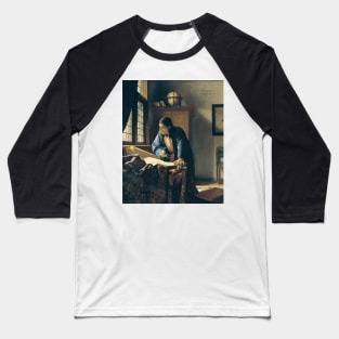 The Geographer by Vermeer Baseball T-Shirt